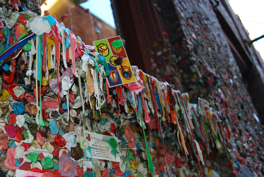 The gum Wall