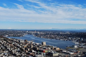 View from the top of the Space Needle