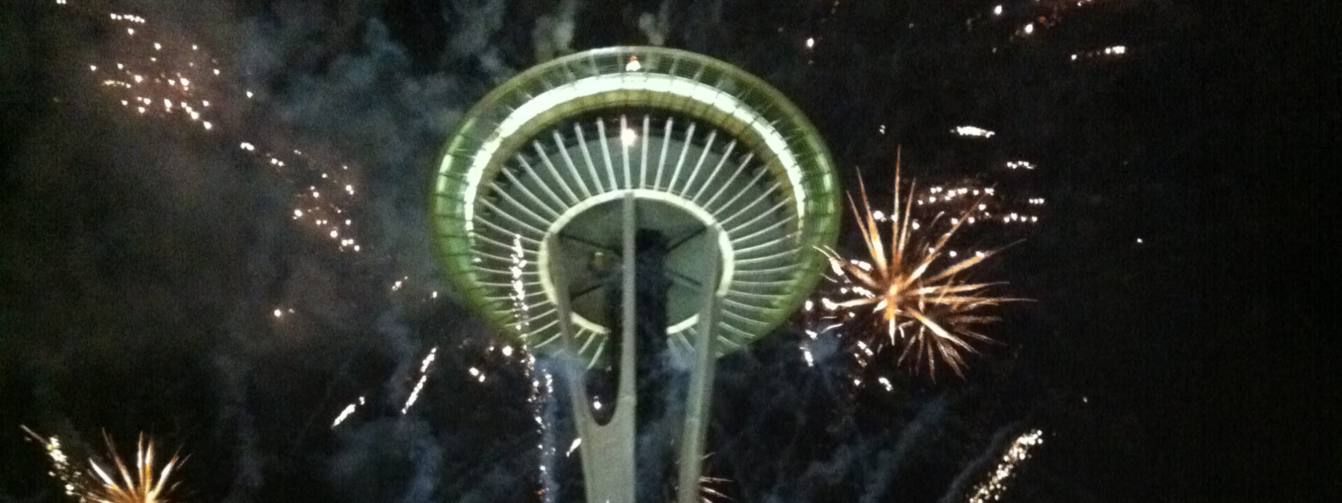 New Year's Eve in Seattle at the Space Needle