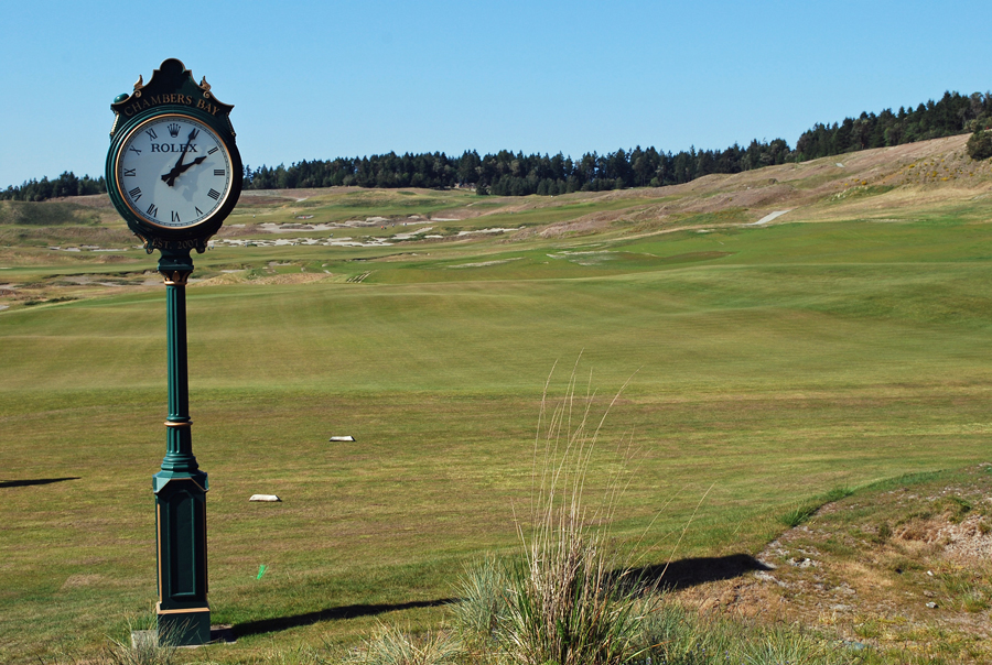Chambers Bay Golf Course Clock