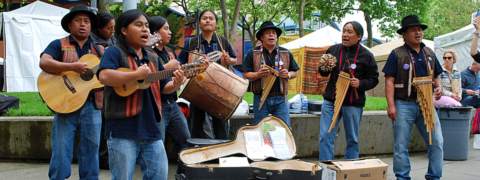 Northwest Folklife Festival at Seattle Center