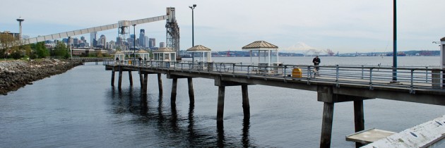 Elliott Bay Public Fishing Pier in Seattle