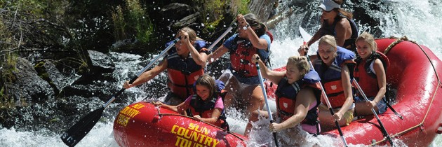 White Water Rafting on the Deschutes River
