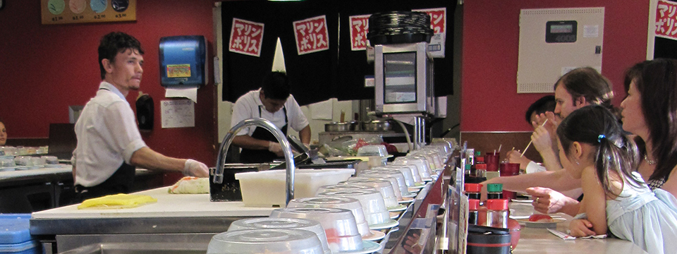 Marinepolis Sushi Land | The Cheapest Sushi in Seattle
