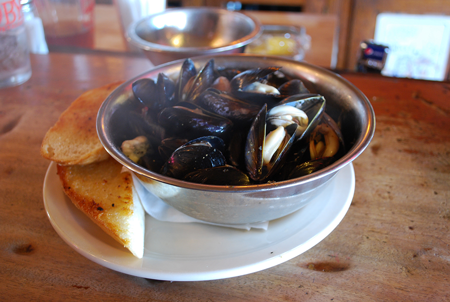 Whidbey Island Day Trip Penn Cove mussels from Tobey's Tavern