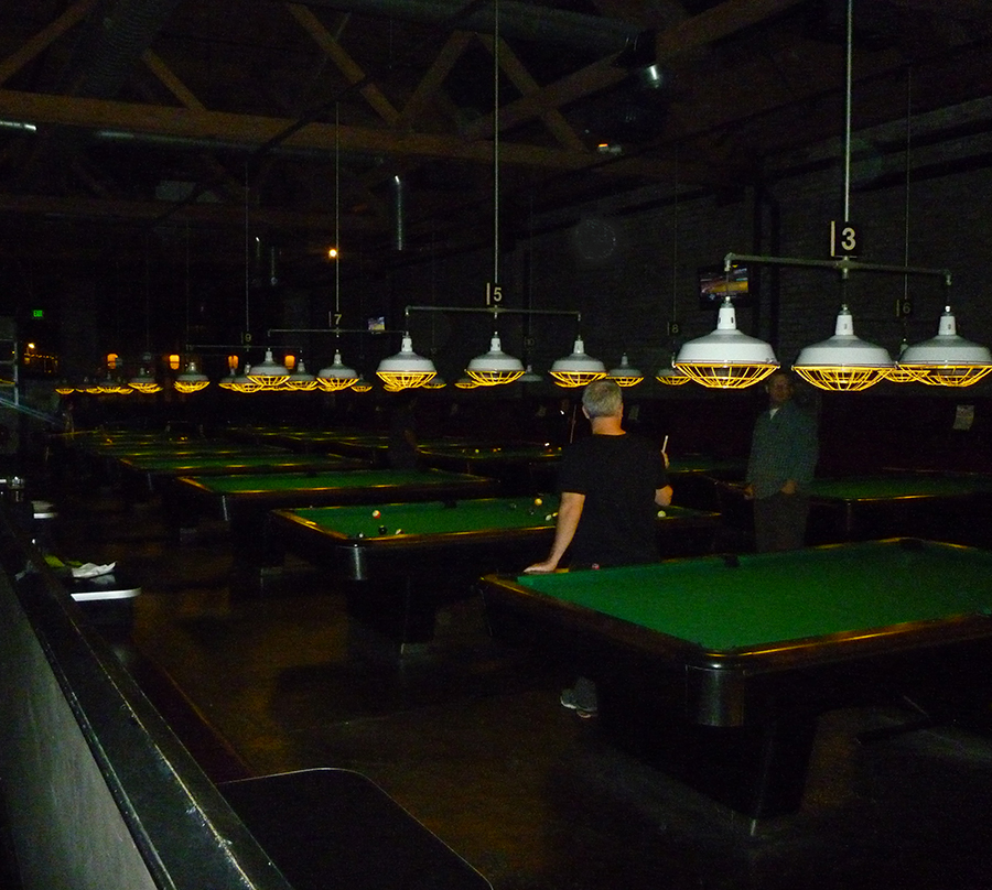 The Billiards room at Garage on Capitol Hill in Seattle