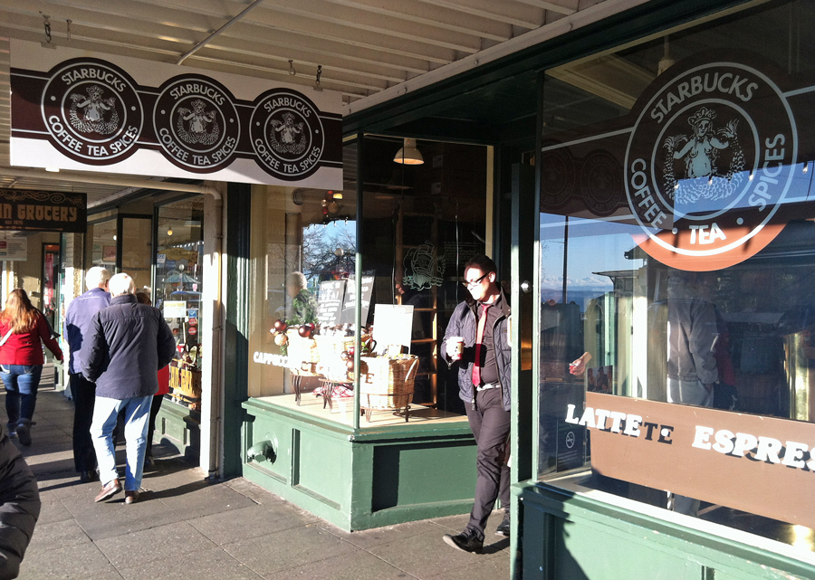 Starbucks Seattle Pike Place Market (1st Starbucks Exclusive ) - Big I —  USShoppingSOS