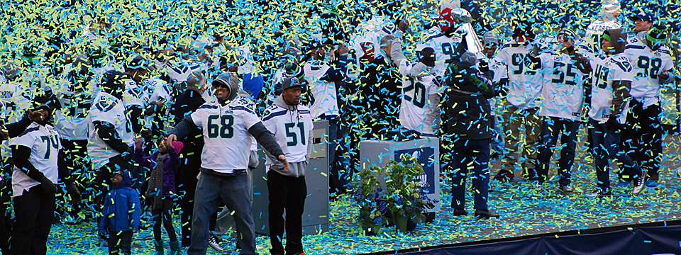 Seattle Seahawks Super Bowl Parade Pictures