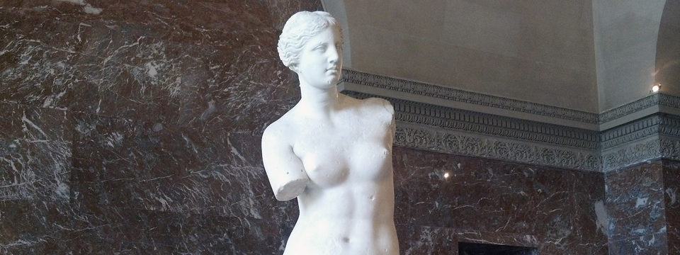 Venus de Milo at the Louvre in Paris