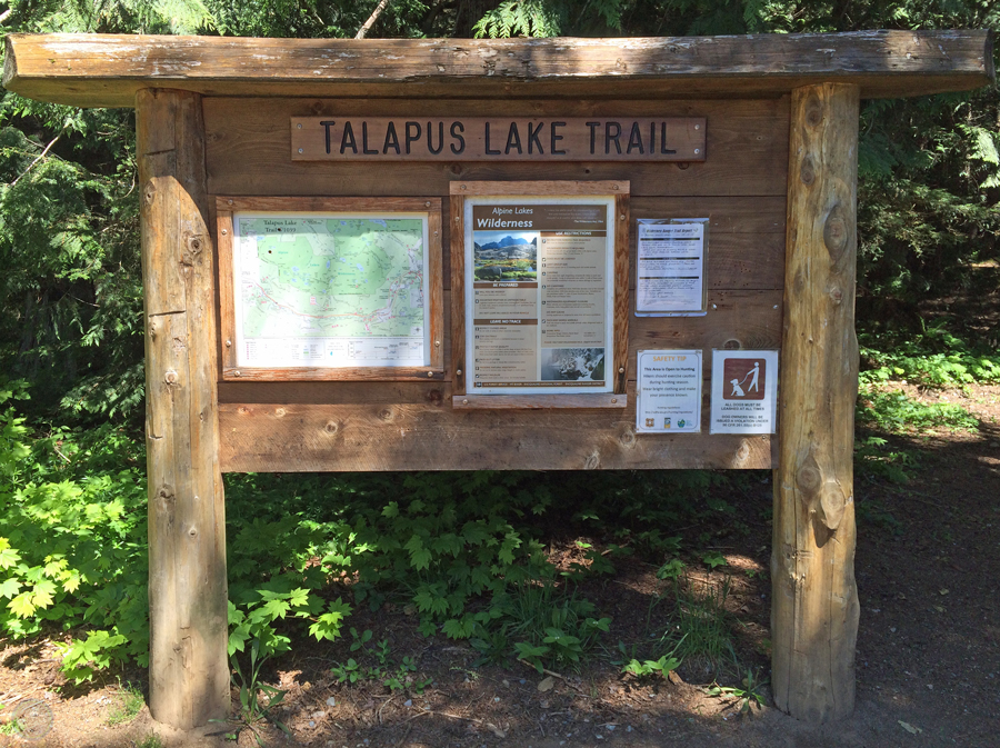 Talapus Lake Trailhead