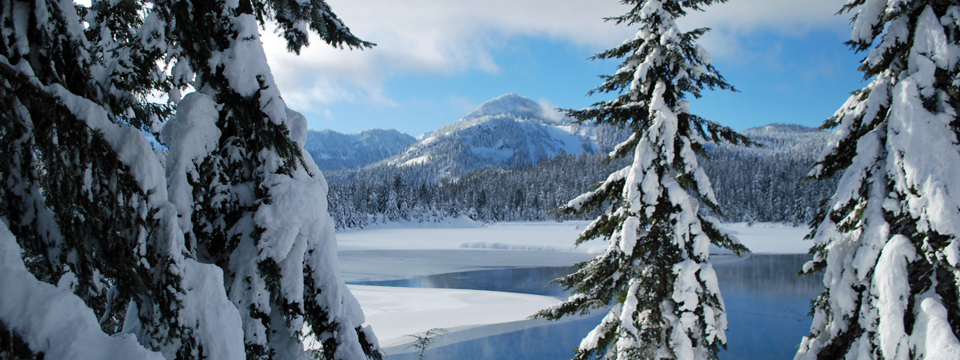 Gold Creek Pond | Snowshoeing at Snoqualmie Pass