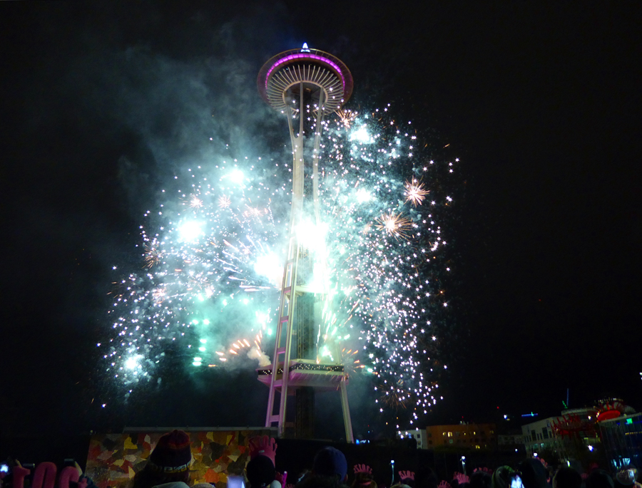 New Year's Eve Fireworks Seattle