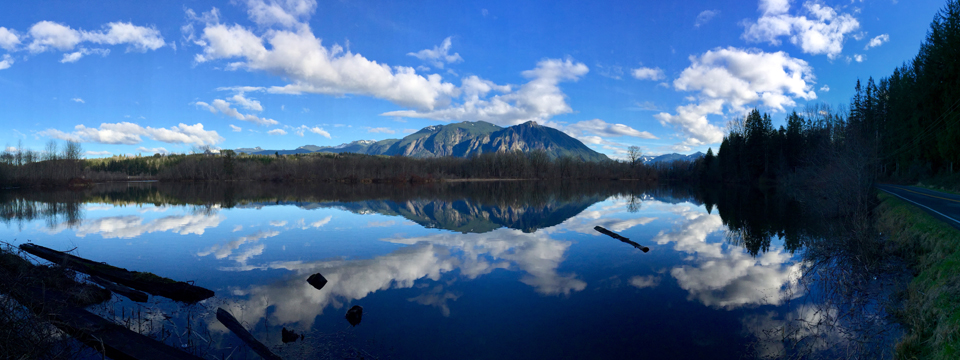Borst Lake | Mount Si Reflection in Snoqualmie