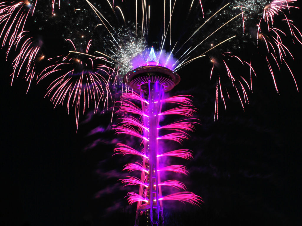 New Year's Eve Fireworks Seattle
