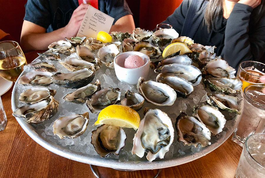 oyster happy hour elliotts