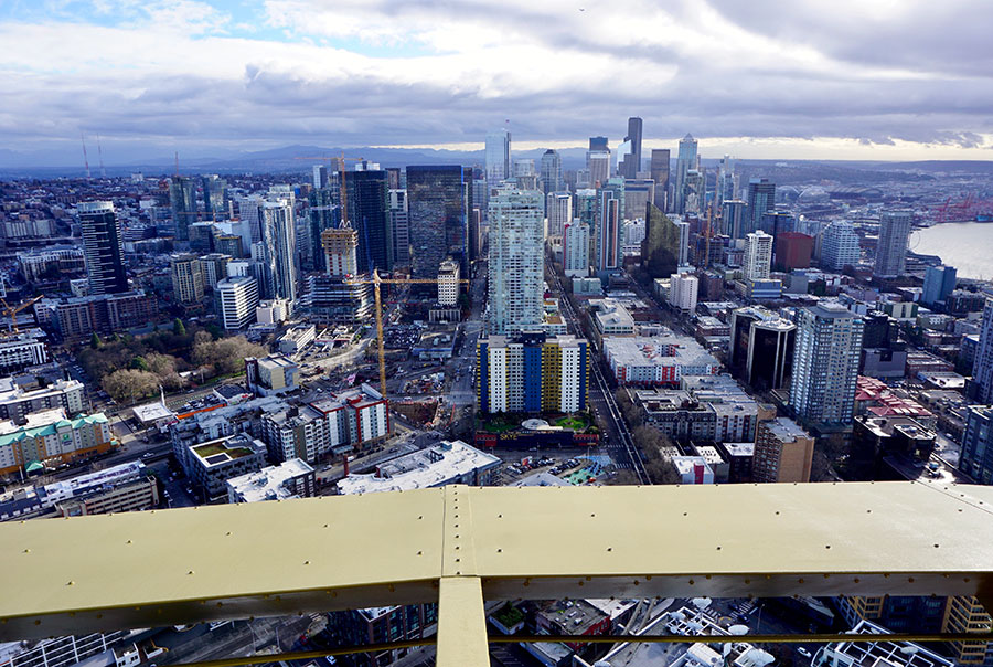 View from the Space Needle in Seattle