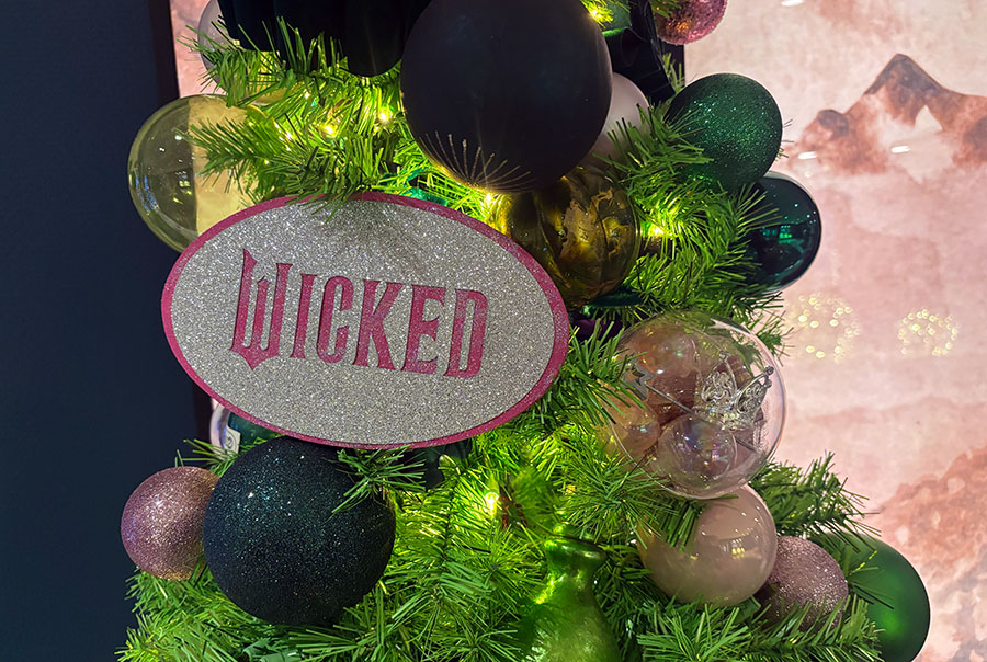 Wicked tree at the Seattle Festival of Trees